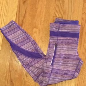 Lululemon striped leggings